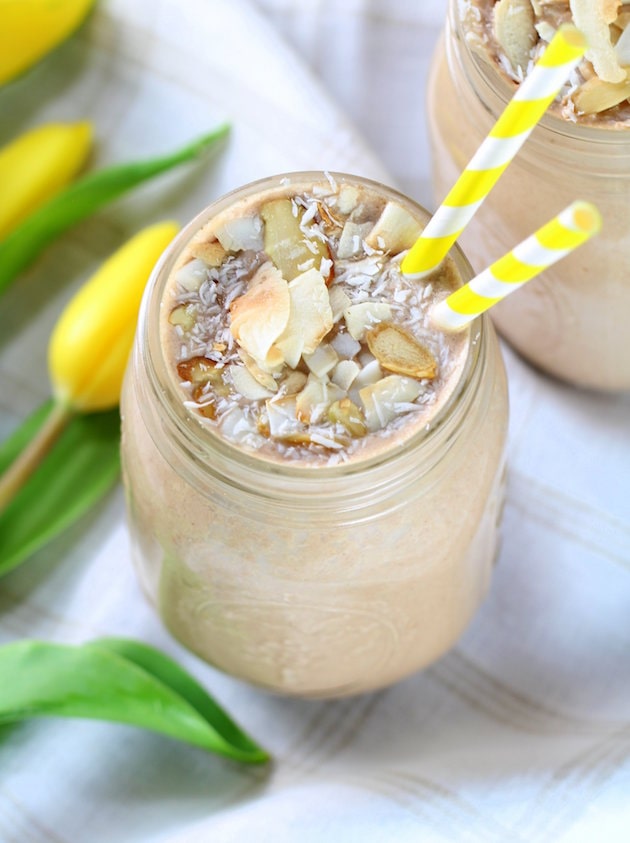 Healthy Almond Joy Protein Shake