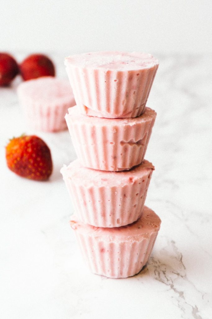 Strawberry Cheesecake Fat Bombs