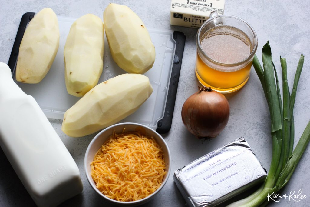 Ingredients for Potato Soup