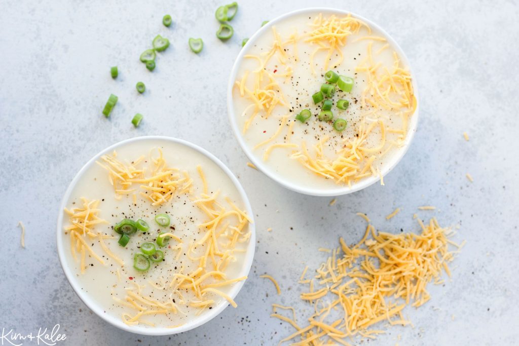 slow cooker baked potato soup