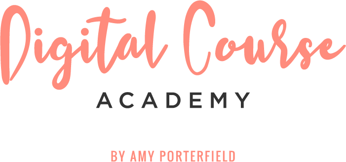 Amy Porterfield's Digital Course Academy Logo