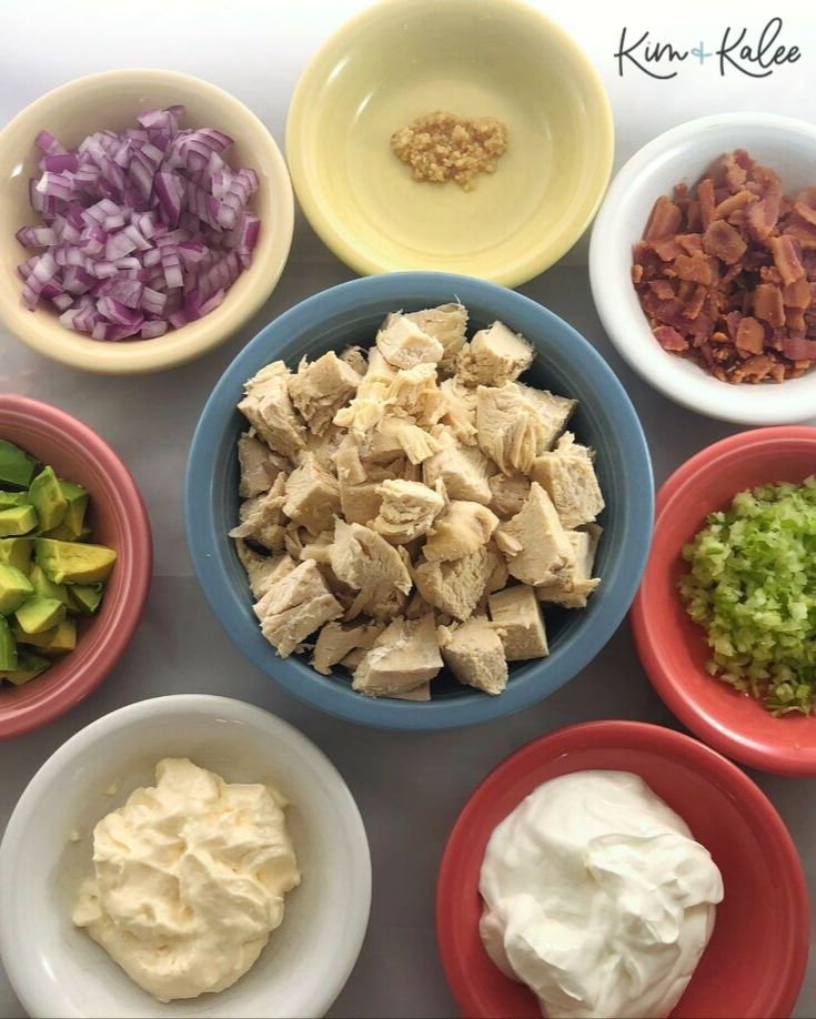 Keto Chicken Salad Ingredients