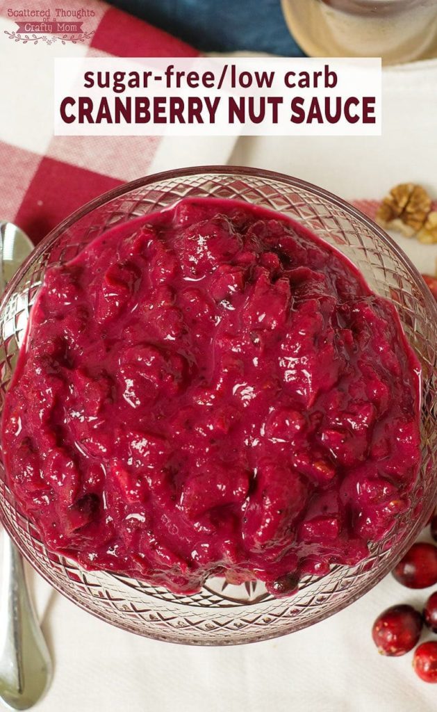 low carb Cranberry Sauce