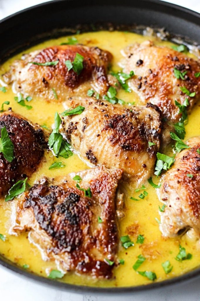 Mustard Chicken Breasts