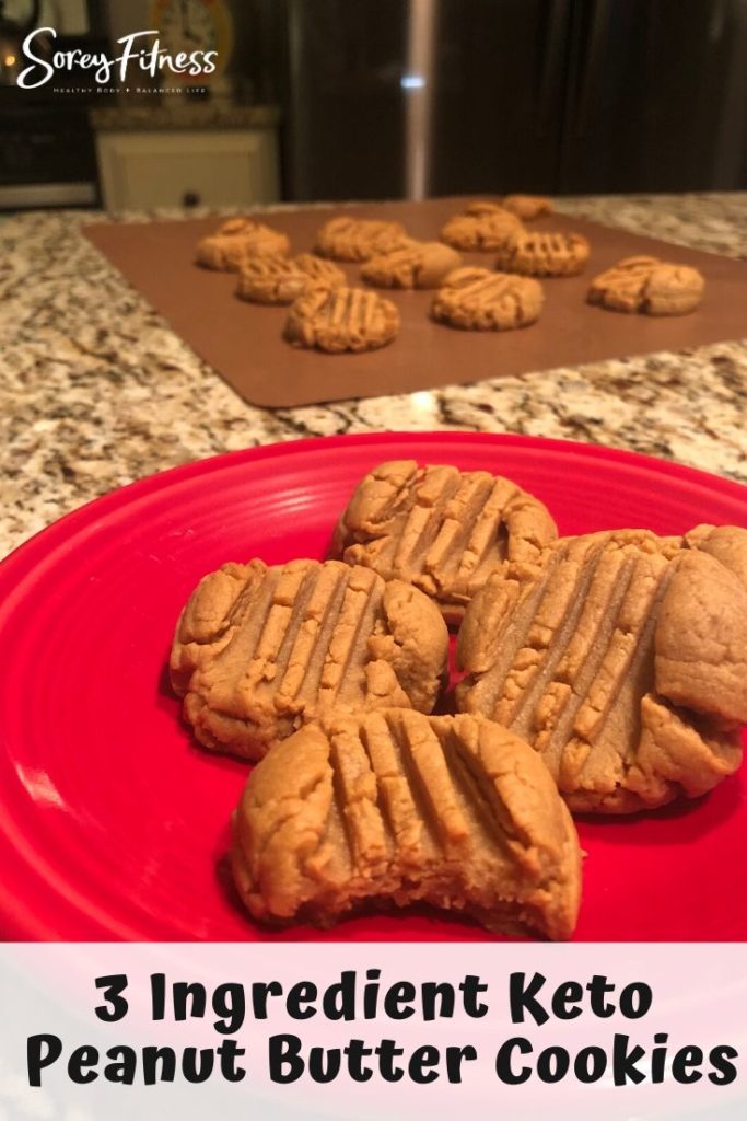 Keto Peanut Butter Cookies Tray