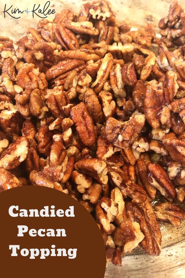 Candied pecans