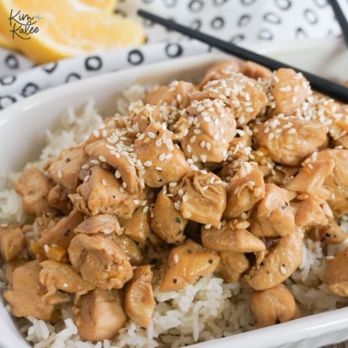 instant pot orange chicken