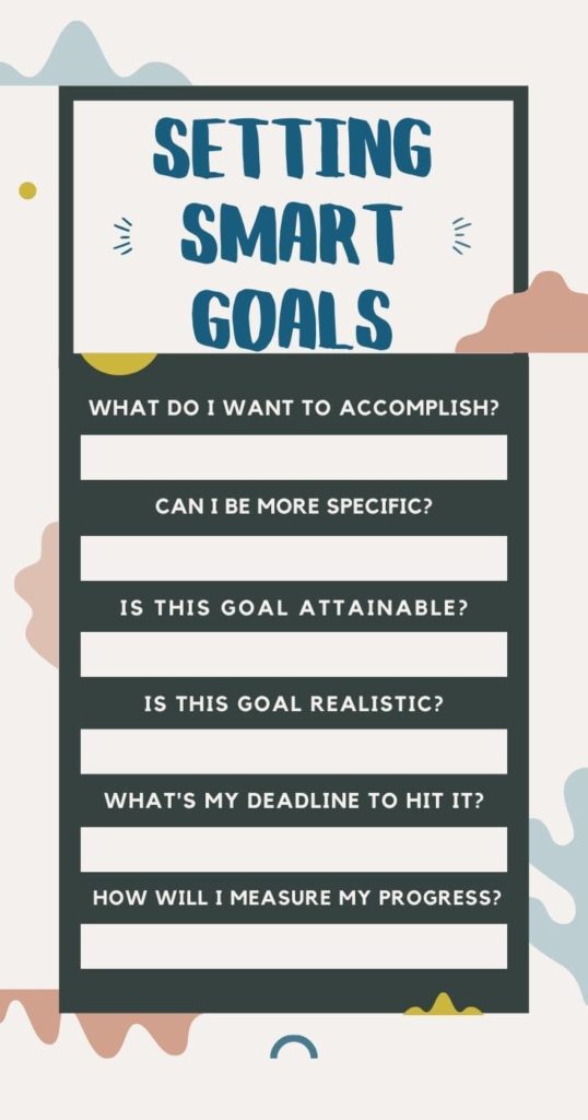 SMART Goals Template