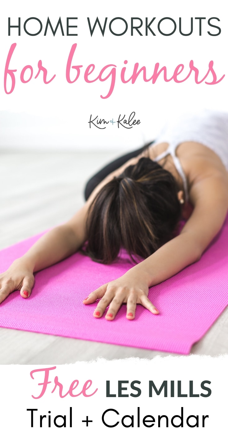 woman doing yoga at home