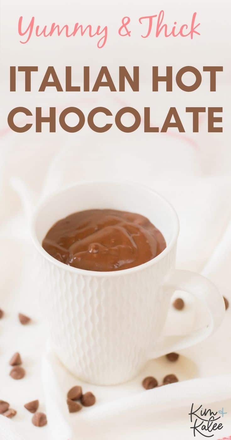 Thick Italian Style Hot Chocolate