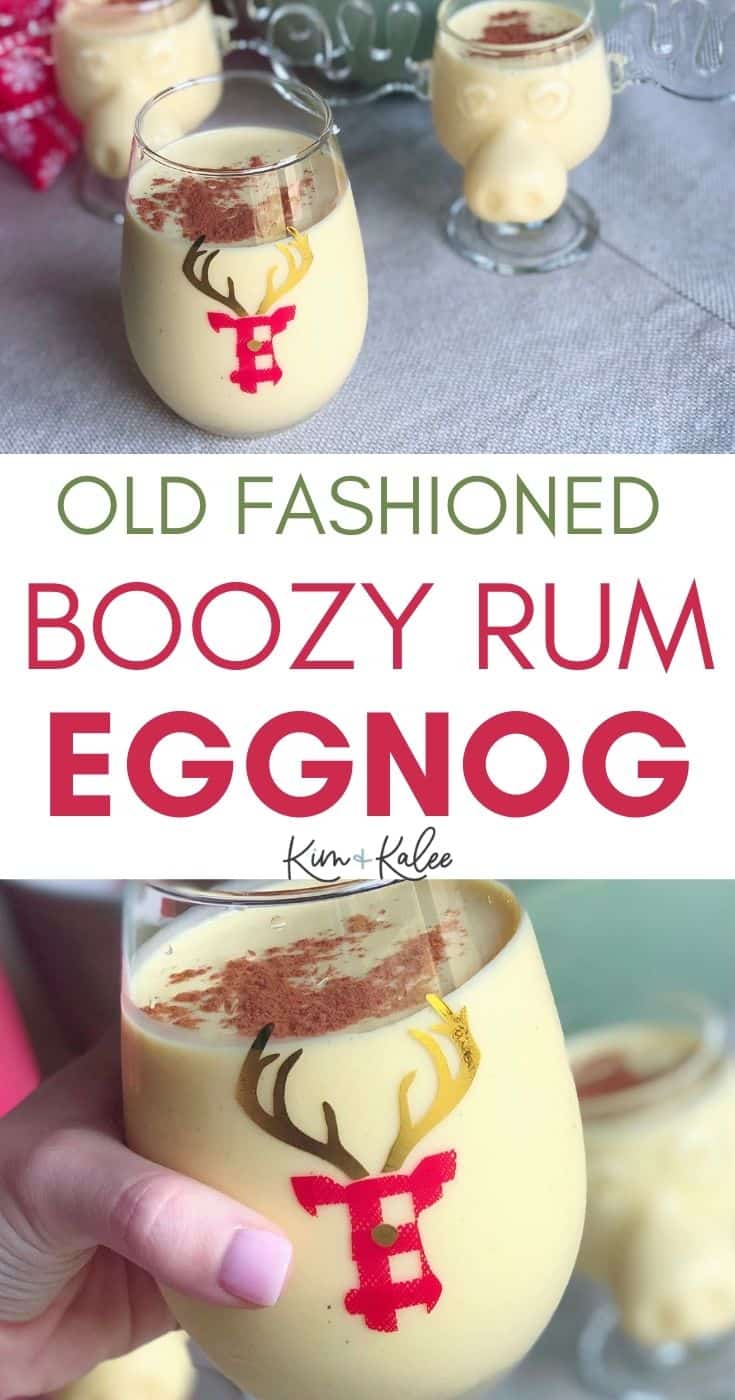 Old Fashioned Homemade Eggnog 