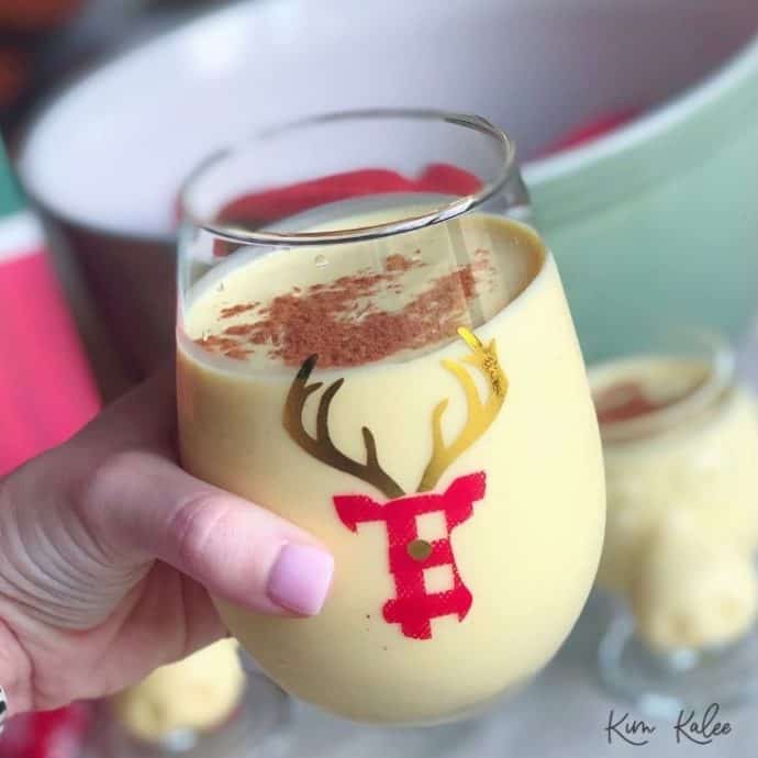 Old Fashioned Homemade Eggnog