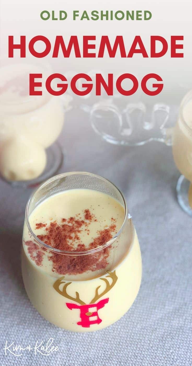 Old Fashioned Homemade Eggnog