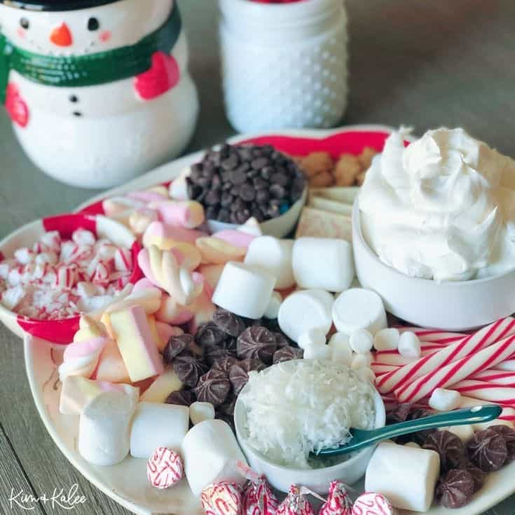 Hot Chocolate Charcuterie Board