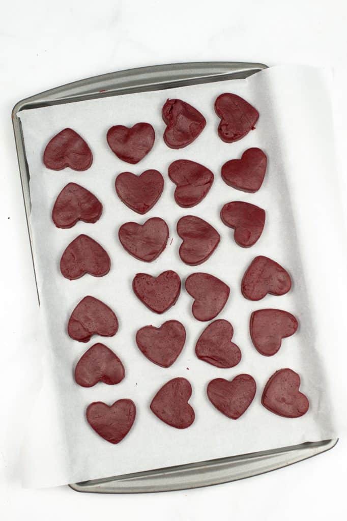 cake mix truffle hearts