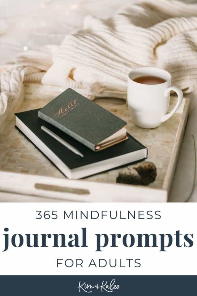 365 mindfulness journal prompts for adults