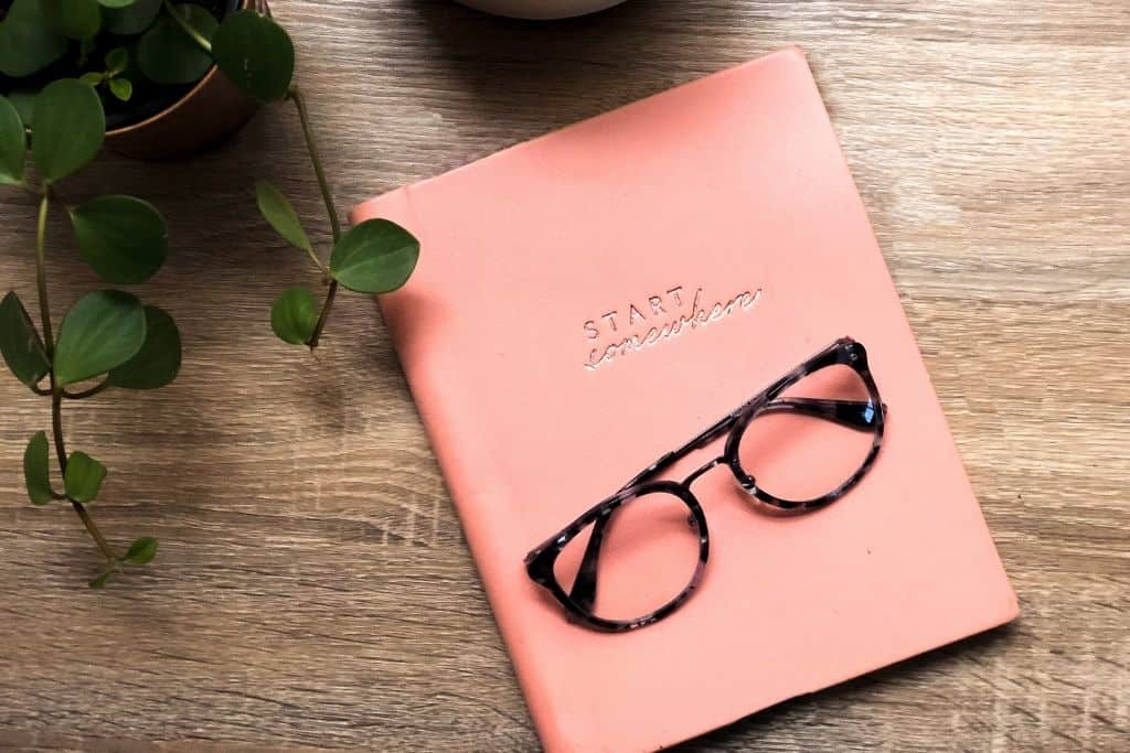 peach notebook