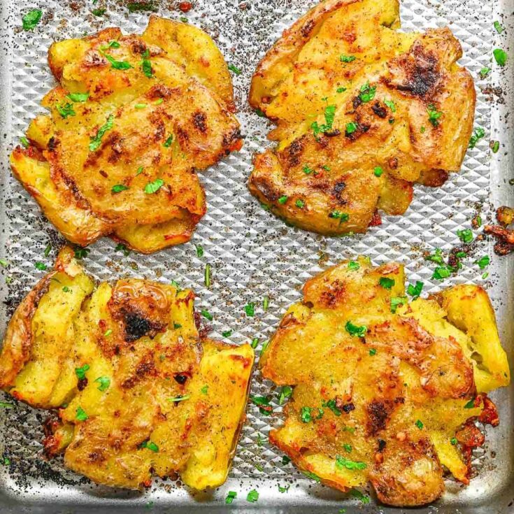 Image for Garlic Smashed Potatoes