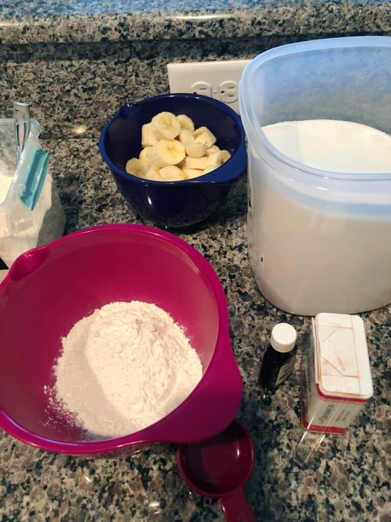 making the best banana bread