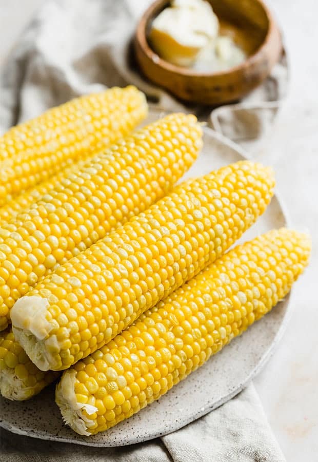 boiled corn