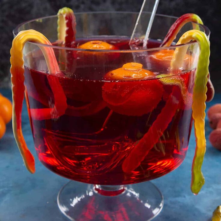 Image for Halloween Punch with Gummy Worms