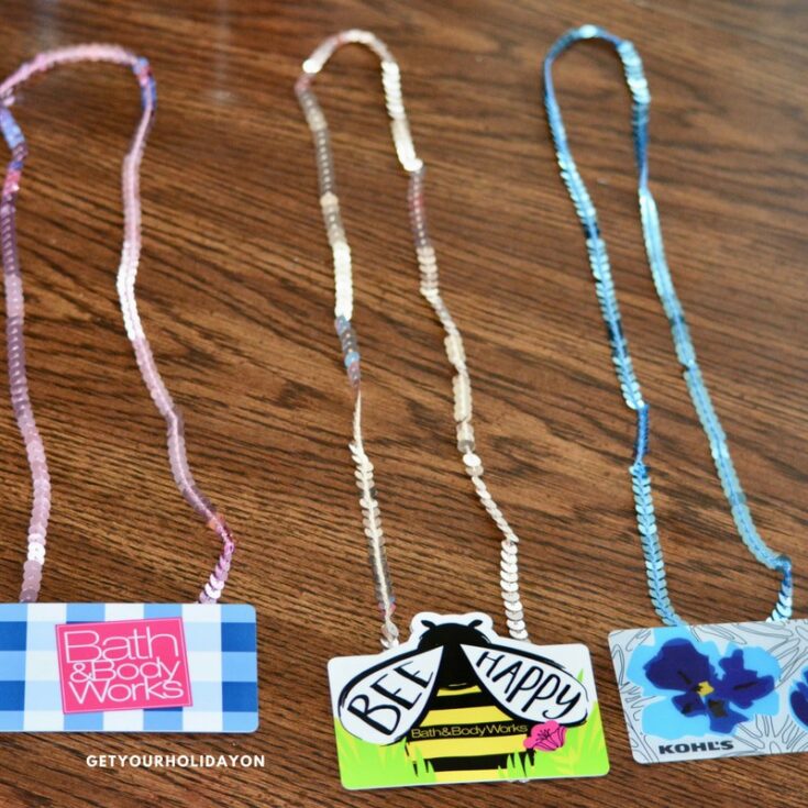 Image for Gift Card Necklaces