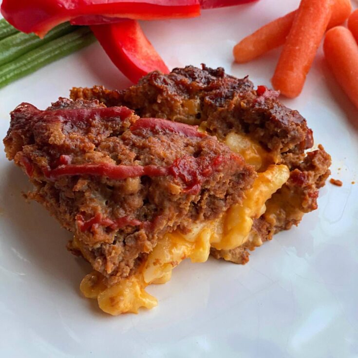 Image for Lazy Macaroni and Cheese Stuffed Meatloaf