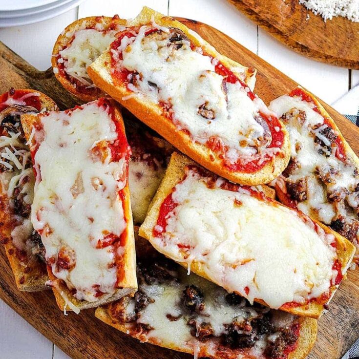 Image for Air Fryer French Bread Pizza