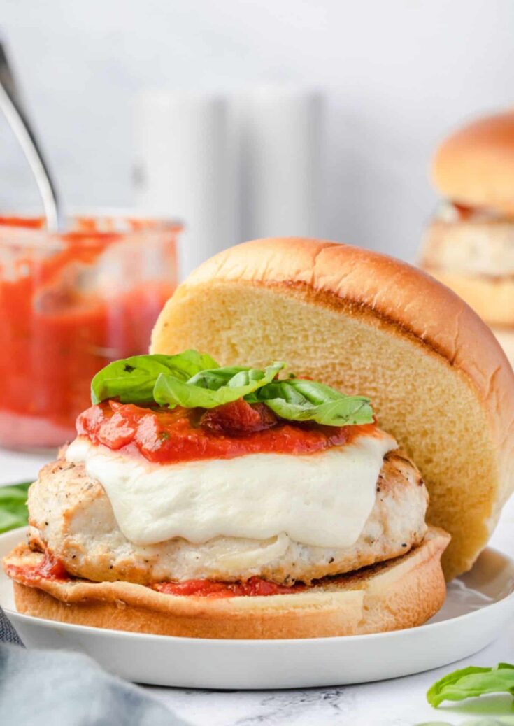 Image for Ground Chicken Parmesan Burgers