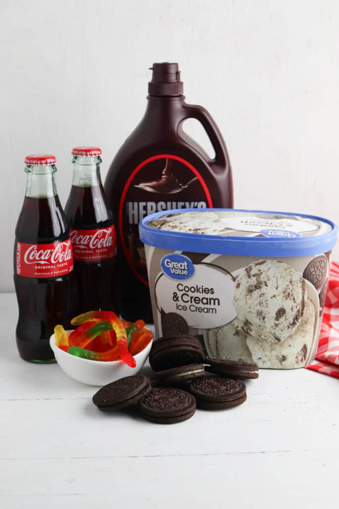 cookies and coke float ingredients