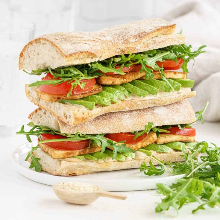 Image for Smoked Tofu Ciabatta Sandwich