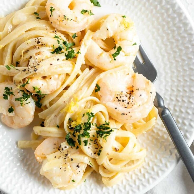 Image for Creamy Prawn Linguine