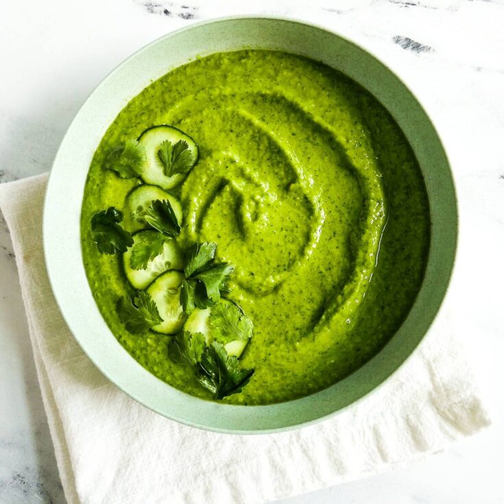 Image for Creamy Cucumber Avocado Gazpacho