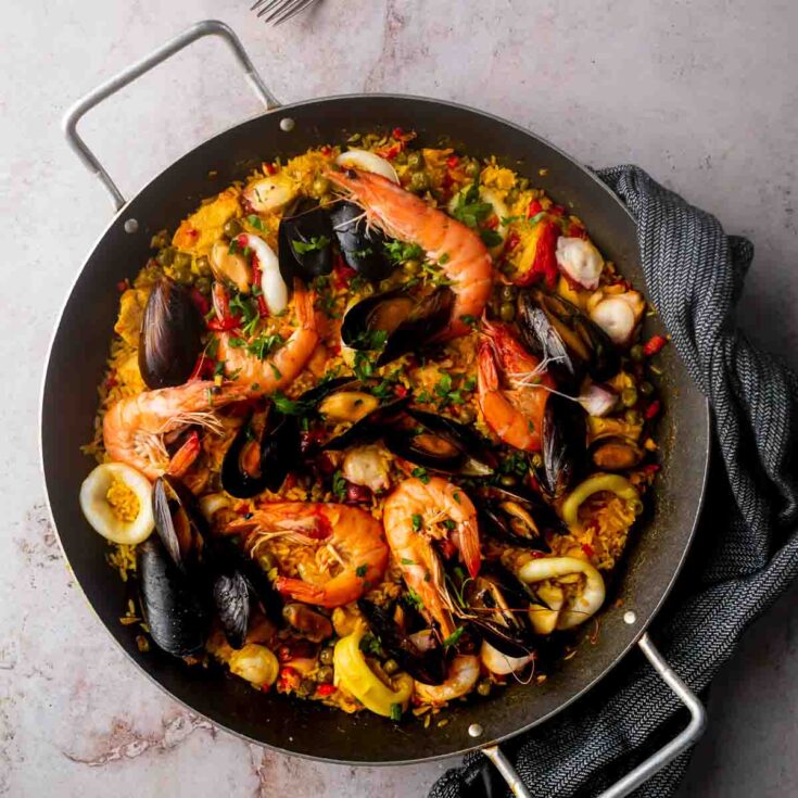 Image for Seafood Paella Valenciana