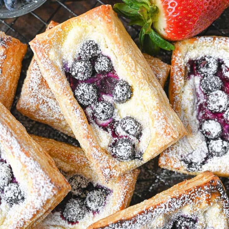 Image for Blueberry Cream Cheese Danish