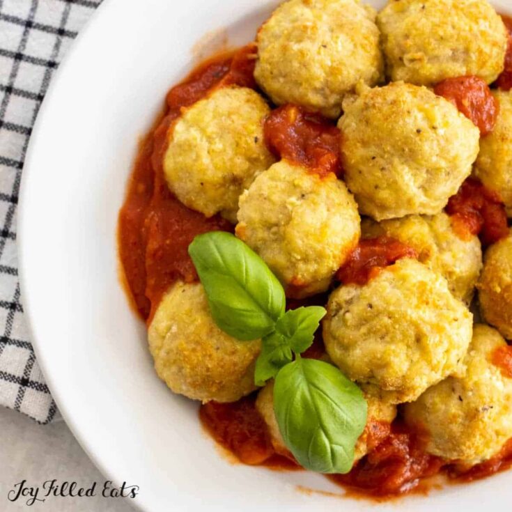 Image for Air Fryer Chicken Meatballs