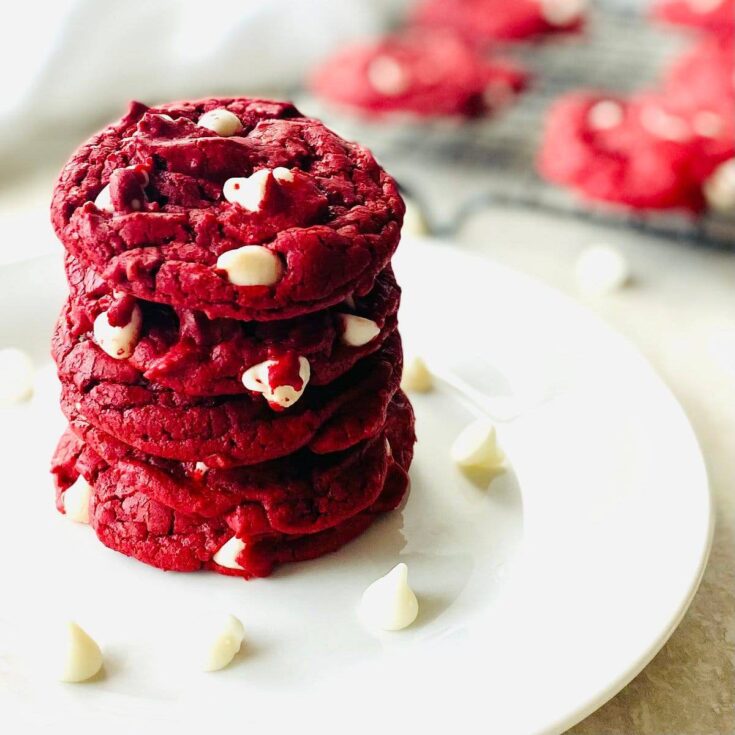 Image for Red Velvet Cake Mix Cookies