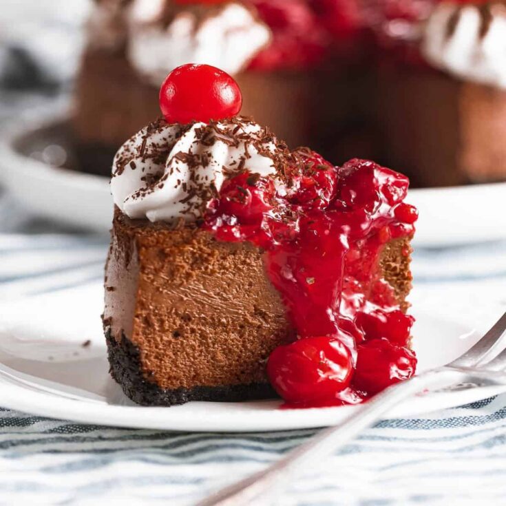 Image for Black Forest Cheesecake