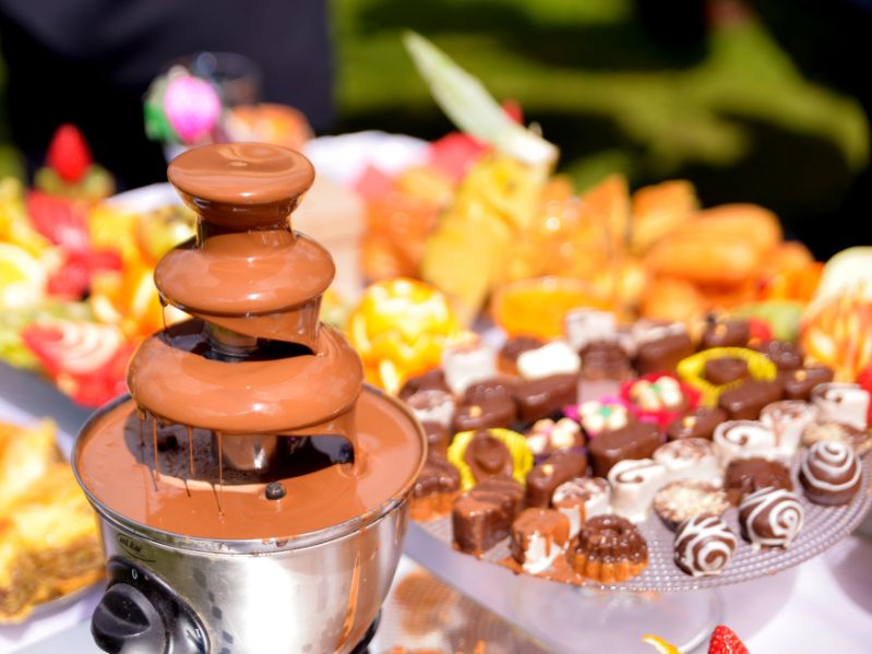 chocolate fountain