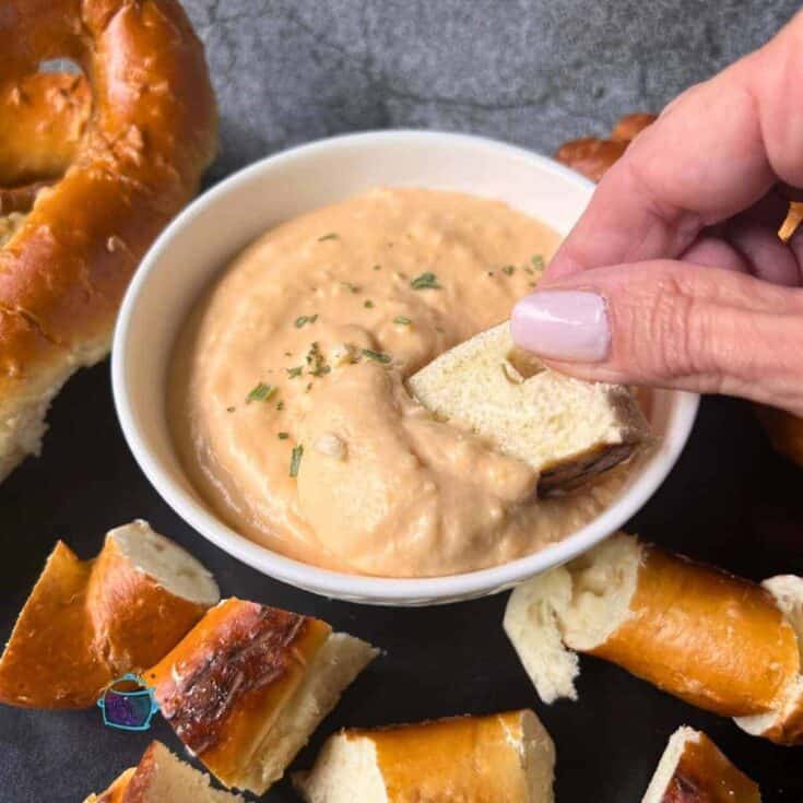 Image for Slow Cooker Soft Pretzel Cheese Dip