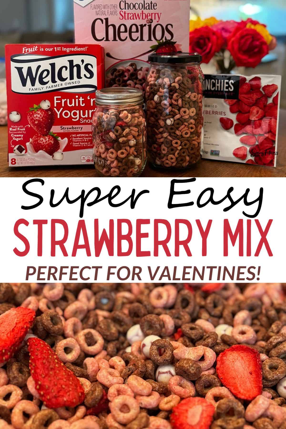 strawberry mix for valentines day